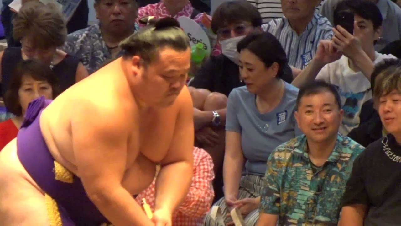 速報❗️弓取式【大相撲令和8年7月場所】8日目 中日 bow twirling ceremony【SUMO JUL DAY8】2026/07/19 名古屋場所 2026-07-19 21:10 background