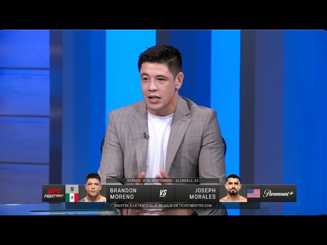 #NocheUFC Brandon Moreno Analiza su Pelea backdrop
