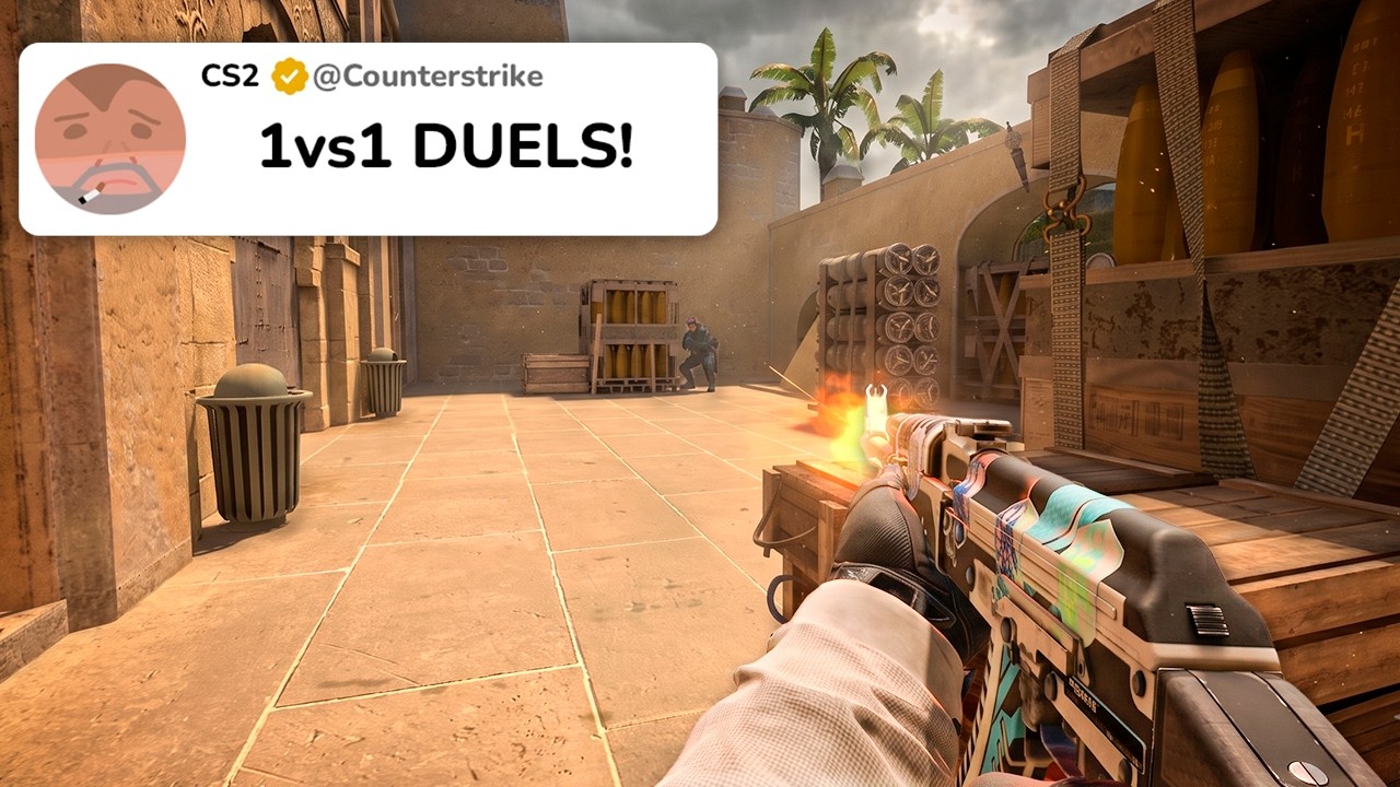 Valve JUST Proposed 1v1 DUELS to End Ties in CS2… backdrop