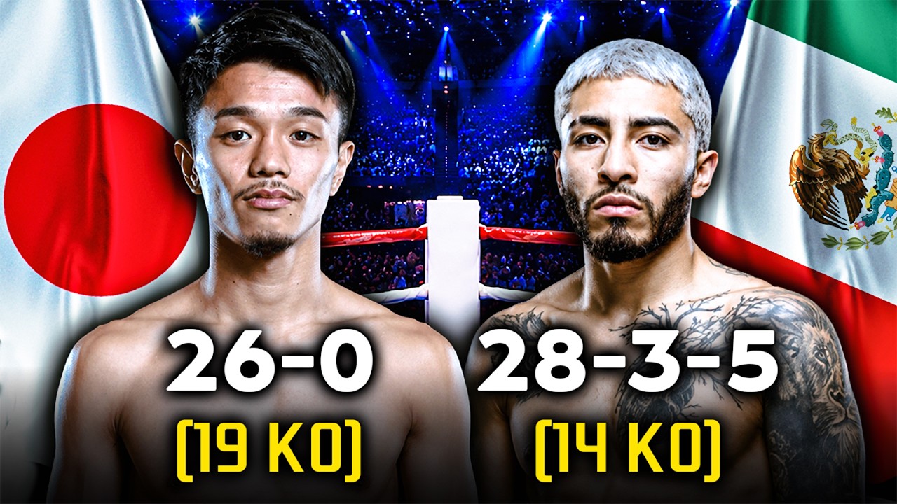Junto Nakatani (Japan) vs Alexandro Santiago (Mexico) | Full Fight Highlights background