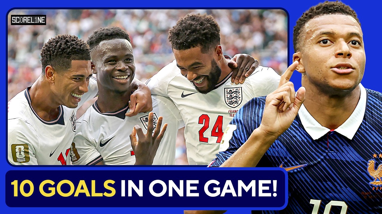 MOST INSANE WORLD CUP GAME EVER? France vs England 6-4 Third Place Match Reaction! background