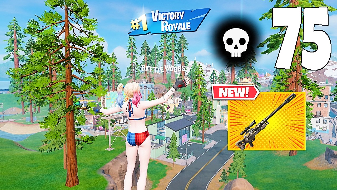 75 Elimination squads "Zero Build" Gameplay Wins (NEW Fortnite Chapter 7 Season 3 PC) backdrop