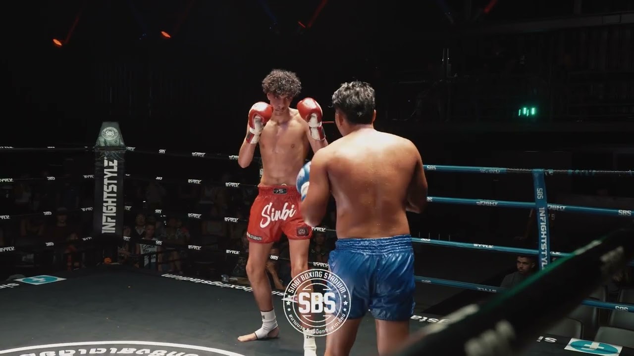 🎬 SAFWAN TIGER MUAY THAI vs KRU OH MUAY THAI | KO R3 | Sinbi Fight Night 18 July 2026 background