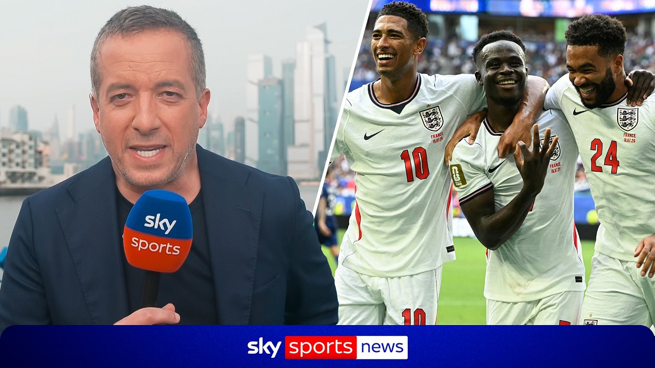 Reaction as England earn third place at World Cup after defeating France background