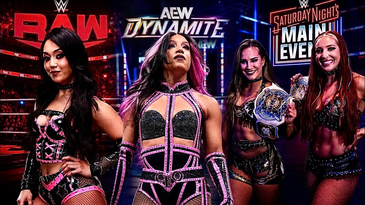 Best Women’s Wrestling Moves Of The Week : WWE & AEW | ALexaBanks. background