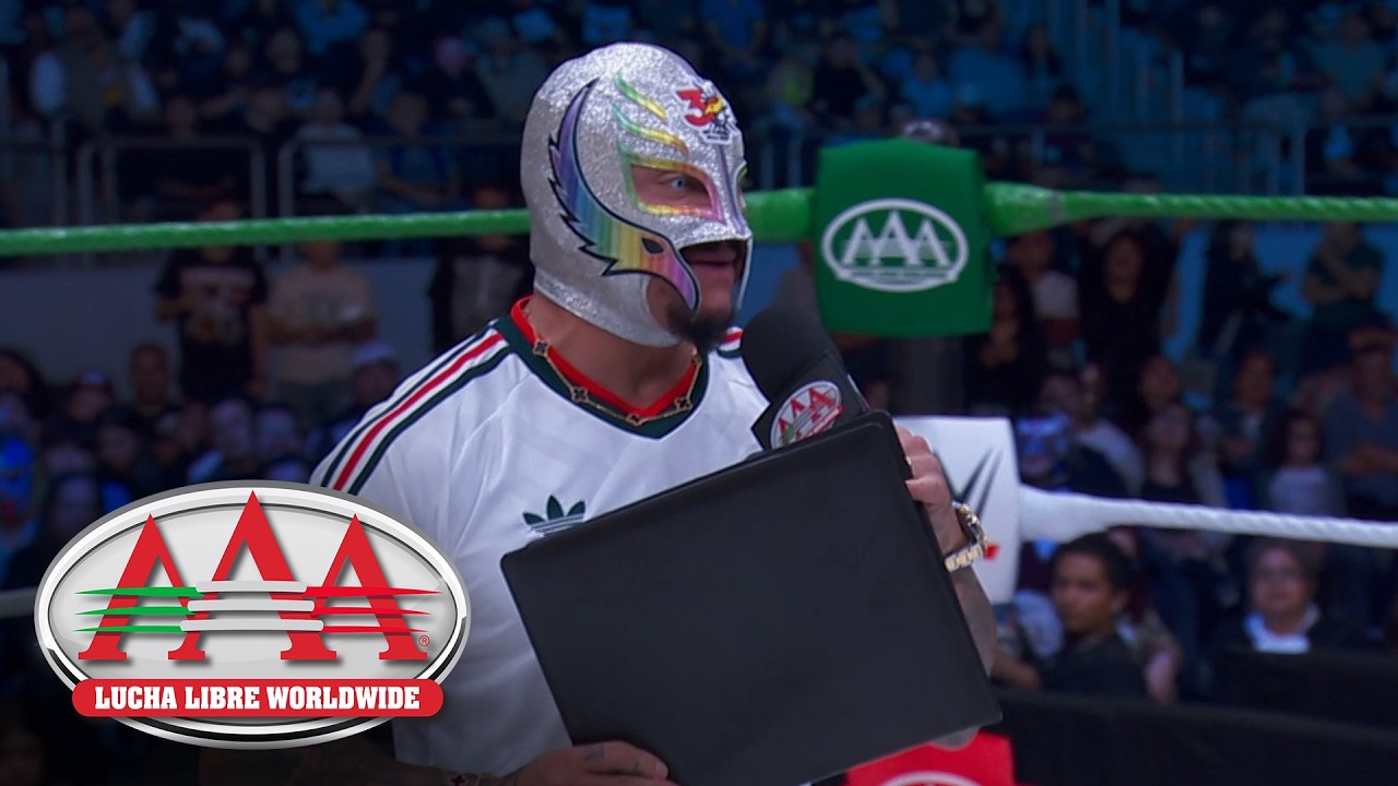 Rey Mysterio makes a tournament to crown the new Latin American Champion: Lucha Libre AAA highlights background