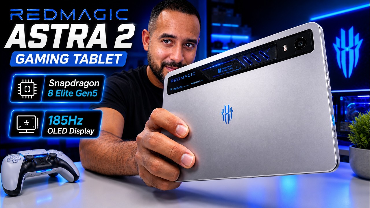 REDMAGIC Astra 2 Review - The Fastest Android Gaming Tablet? backdrop
