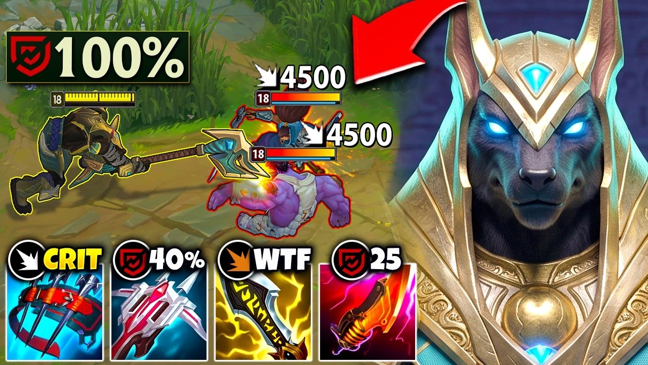 100% ARMOR PEN NASUS IS MY NEW FAVORITE BUILD! (ONE SHOT BONKS) background