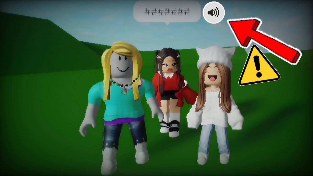 This ROBLOX PLAYER Didn't Know We Could HEAR HER... ⚠️ backdrop