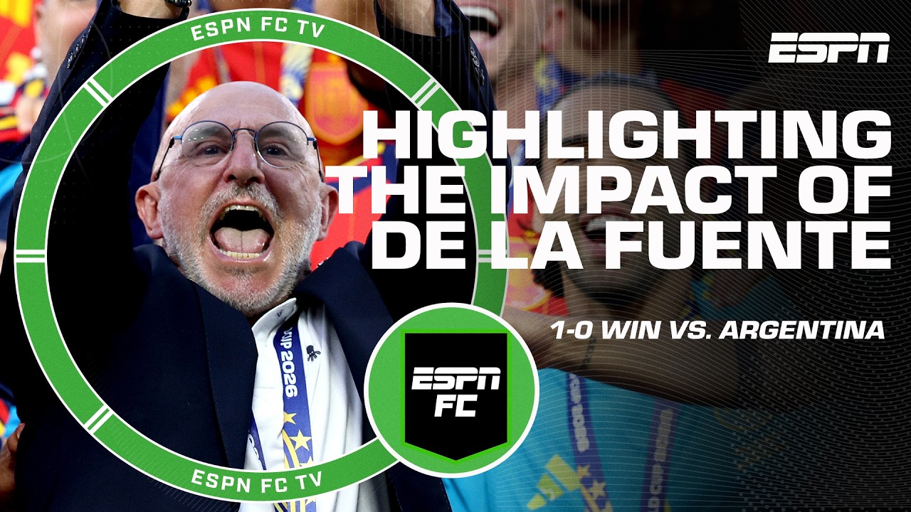 Frank Leboeuf says Luis de la Fuente is Spain's biggest star in World Cup title run ЁЯЩМ | ESPN FC backdrop