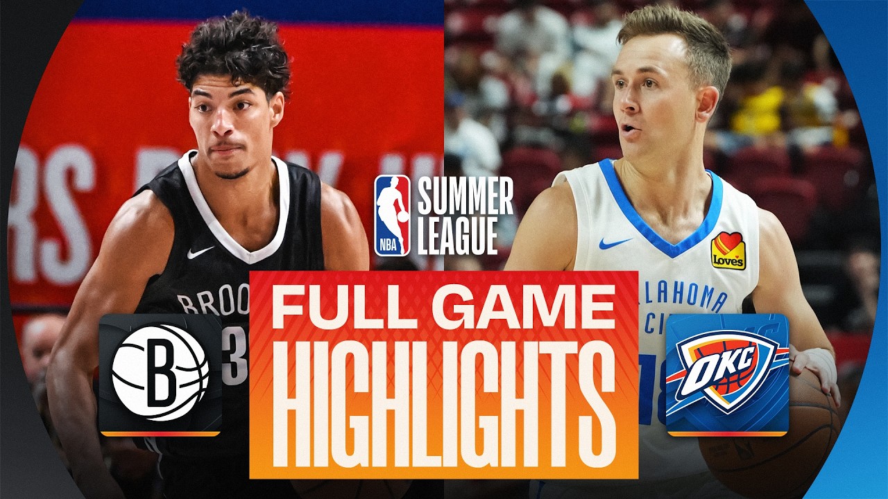 NETS vs THUNDER | LAS VEGAS SUMMER LEAGUE | FULL GAME HIGHLIGHTS | July 19, 2026 background