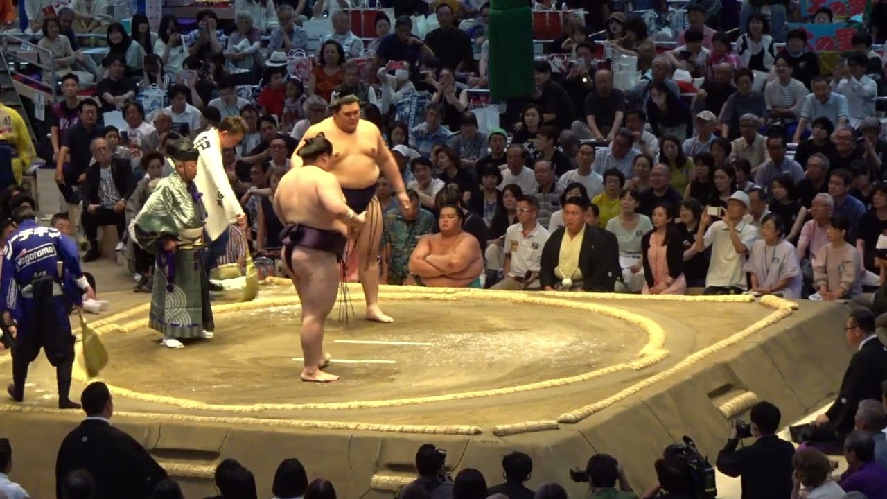 速報❗️大の里 vs 王鵬【大相撲令和8年7月場所】8日目 中日 ONOSATO vs OHO【SUMO JUL DAY8】2026/07/19 名古屋場所 ロング版 backdrop