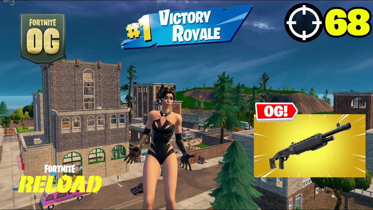 Fortnite Reload | *NEW* COASTAL CATWOMAN SKIN | High Kill Gameplay | PS5 Controller background