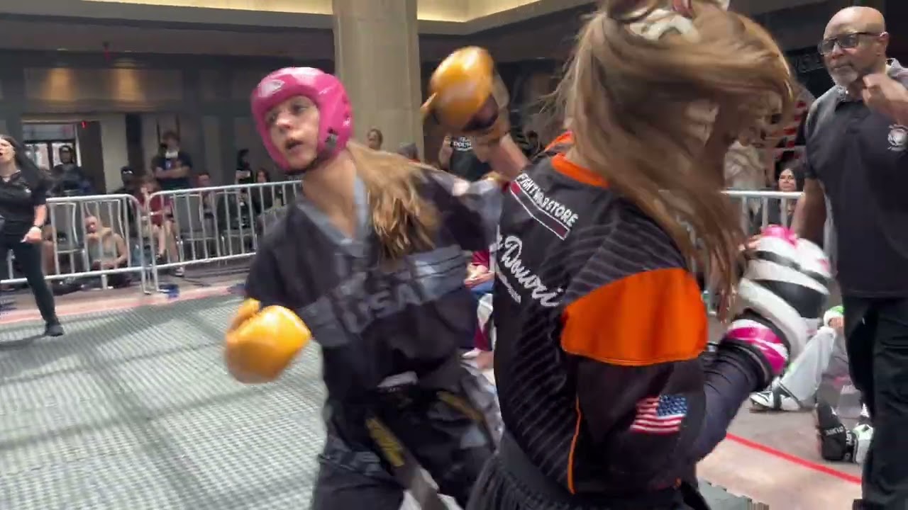 Alexi Jimenez vs Clara Roberts Womens Lightweight Sparring - Battle of Atlanta 2026 background
