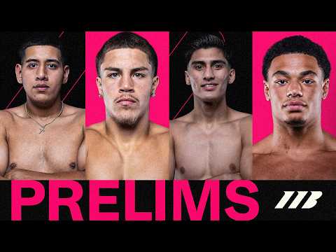 Diego Pacheco Vs Immanuwel Aleem Prelims | 4 Live Fights | Matchroom Boxing background