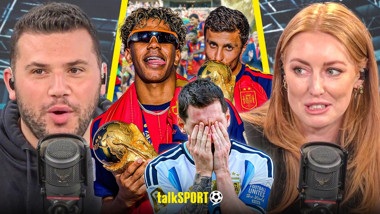 "I GOT ANGRY!" Ellard & Kirk-Francis REACT to Spain winning the World Cup & a BIZARRE Half Time Show background