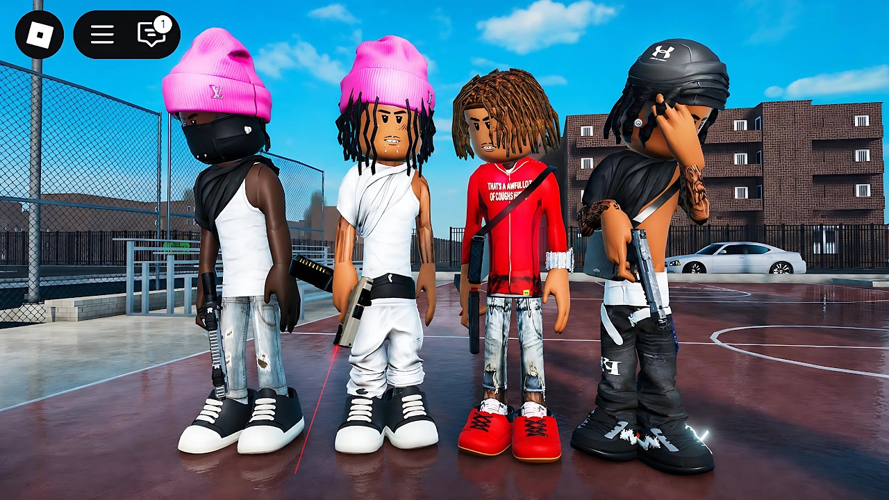 I PLAYED THE BEST ROBLOX GTA RP FIVEM HOOD GAME background