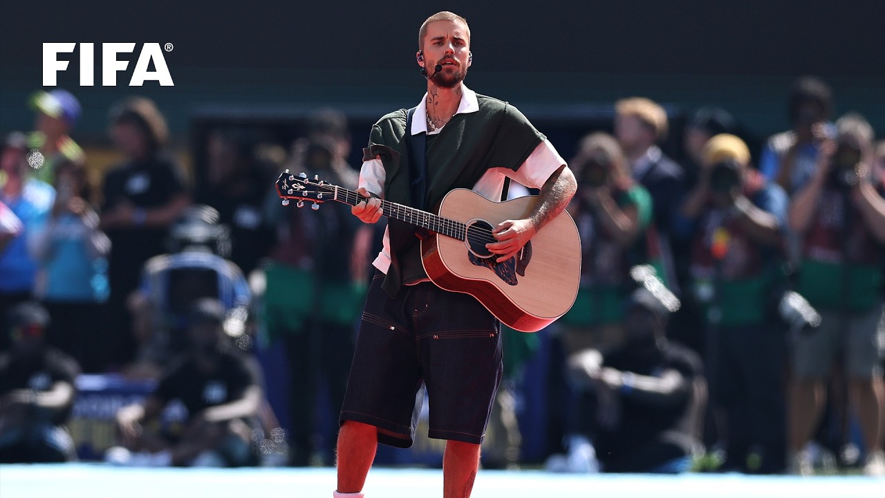 Justin Bieber I FIFA World Cup 2026™| Final Halftime Show background