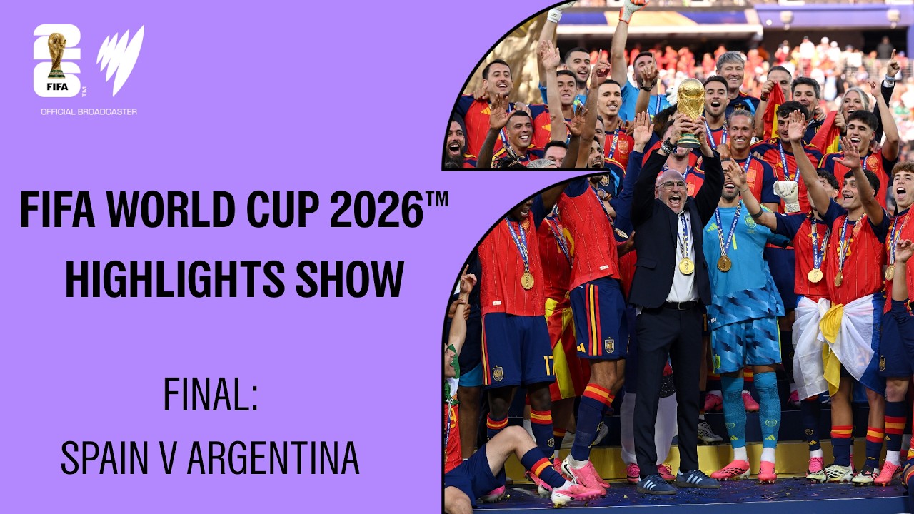 FIFA Highlights Show | FINAL: Spain v Argentina background