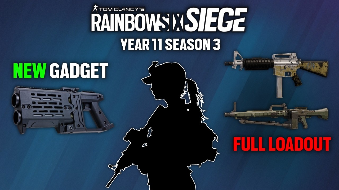 Rainbow Six Siege - LEAKED Gadget & Loadout (Y11S3) backdrop