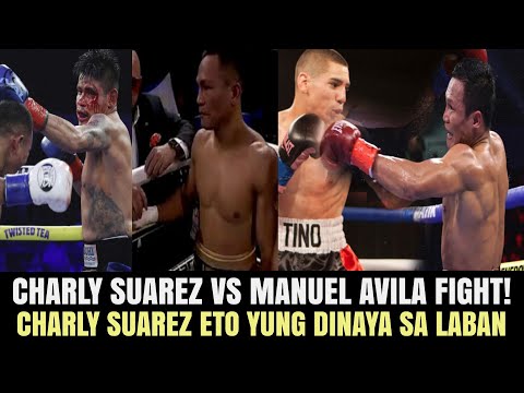 Charly Suarez vs Manuel Avila, Suarez Controversial Ninakawan ng Panalo Nagkagulo sa Boxing background