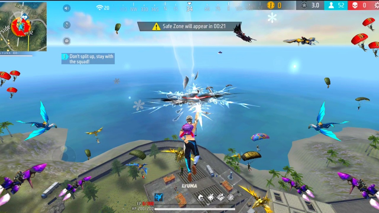 WOODPECKER💪99% Headshot🎯35 Kill⚡| Solo Vs Squad Full Gameplay | intel i5 🖥 Freefire background