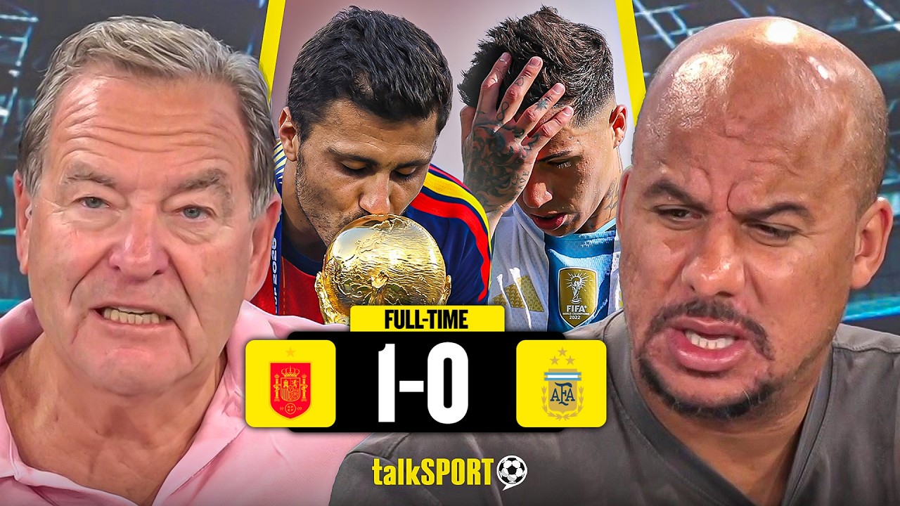 Jeff & Gabby BRAND Argentina's Anti-Football an "ABSOLUTE DISGRACE" as Spain Win the World Cup! background