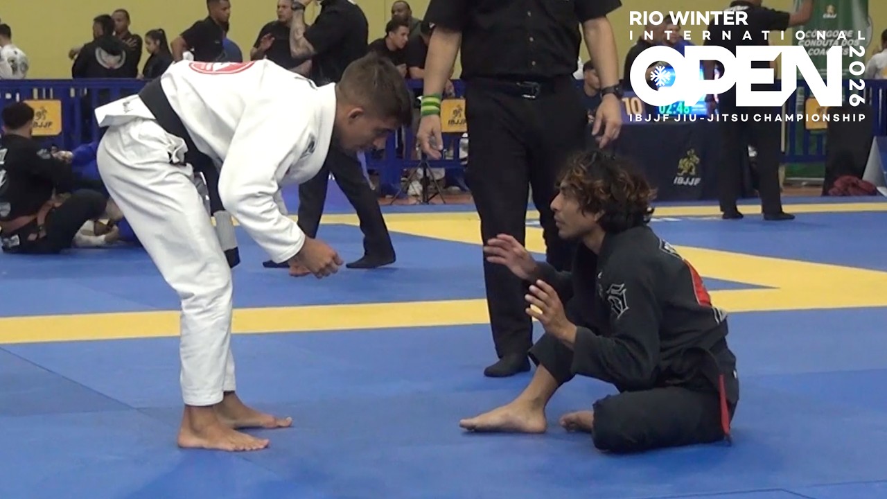 Cauã Leonor vs Luis Gerardo / Rio Winter Open 2026 background