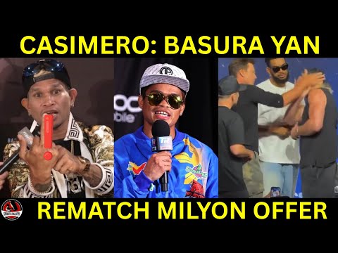Casimero REMATCH kay Sultan MILYON ang Offer | Teofimo PRINANGKA ang Tatay SIPAIN na | Logan SINAPAK backdrop