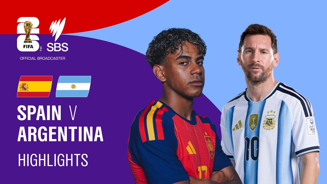 Spain v Argentina: FIFA World Cup 2026 Highlights Final background