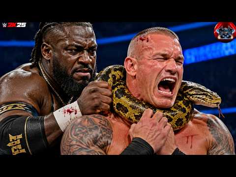 WWE 2K25 - Randy Orton vs. Oba Femi - Scary Match at WrestleMania | #wwe #krylexgaming background