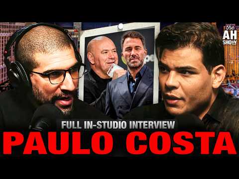 Paulo Costa GOES OFF on UFC, Reveals Meeting With Eddie Hearn, Testing Free Agent Market background