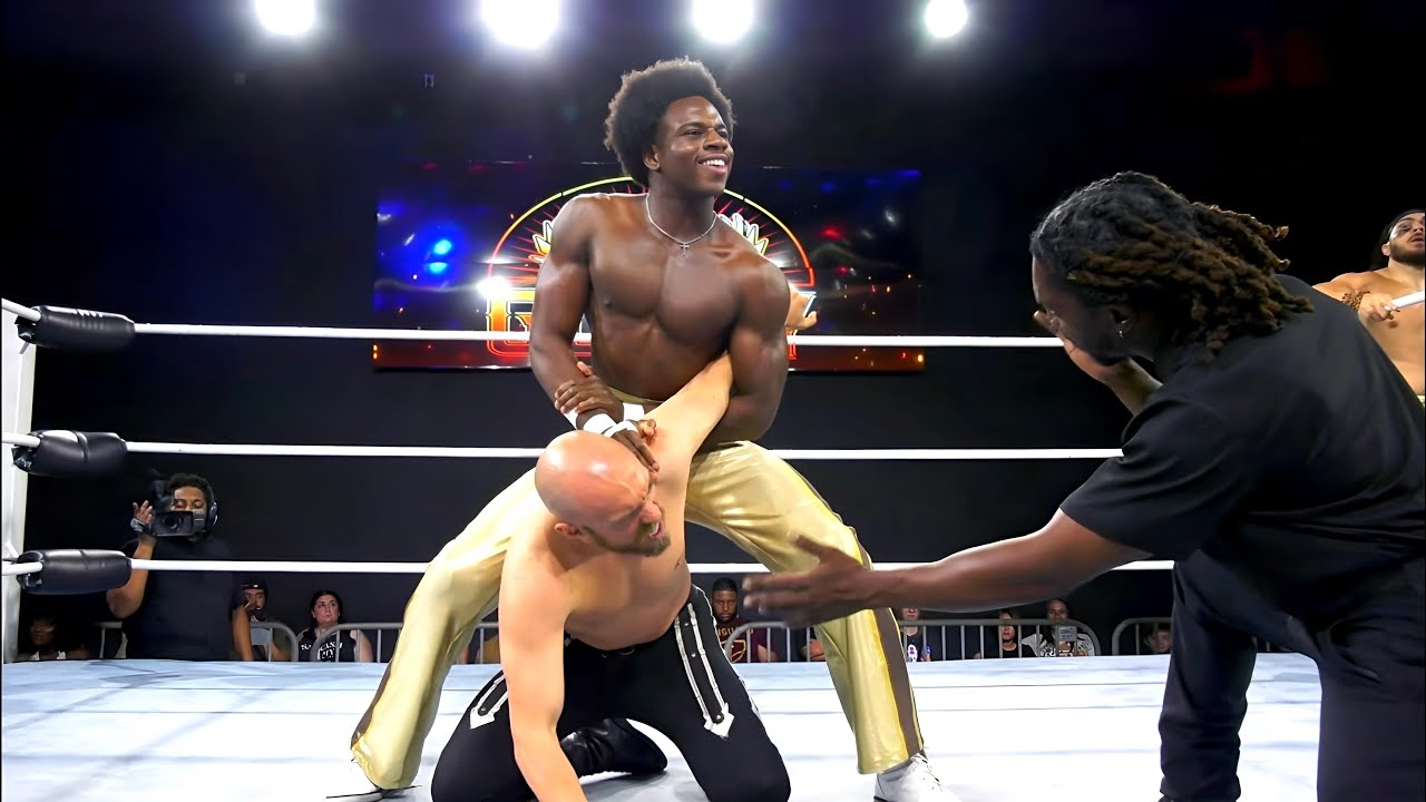 CJ Valor & Cappuccino Jones vs Clay Roberts, Blake Troop & Will Austin - Reality of Wrestling background