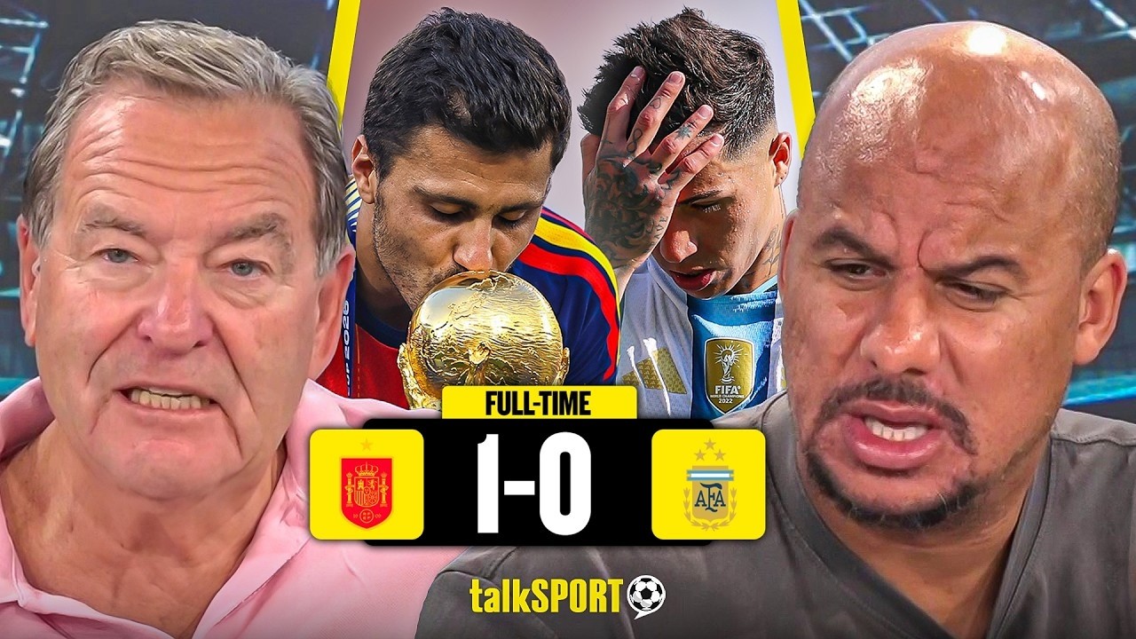 "FOOTBALL WON!" Argentina's Anti-Football Branded an "ABSOLUTE DISGRACE" as Spain Win the World Cup! background