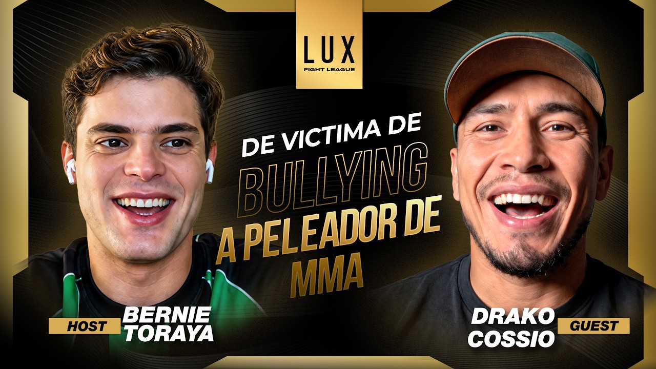 ¡El mexicano Drako Cossio en ENTREVISTA!, el bullying lo hizo fuerte en la pelea #luxfightleague 2026-07-20 10:10