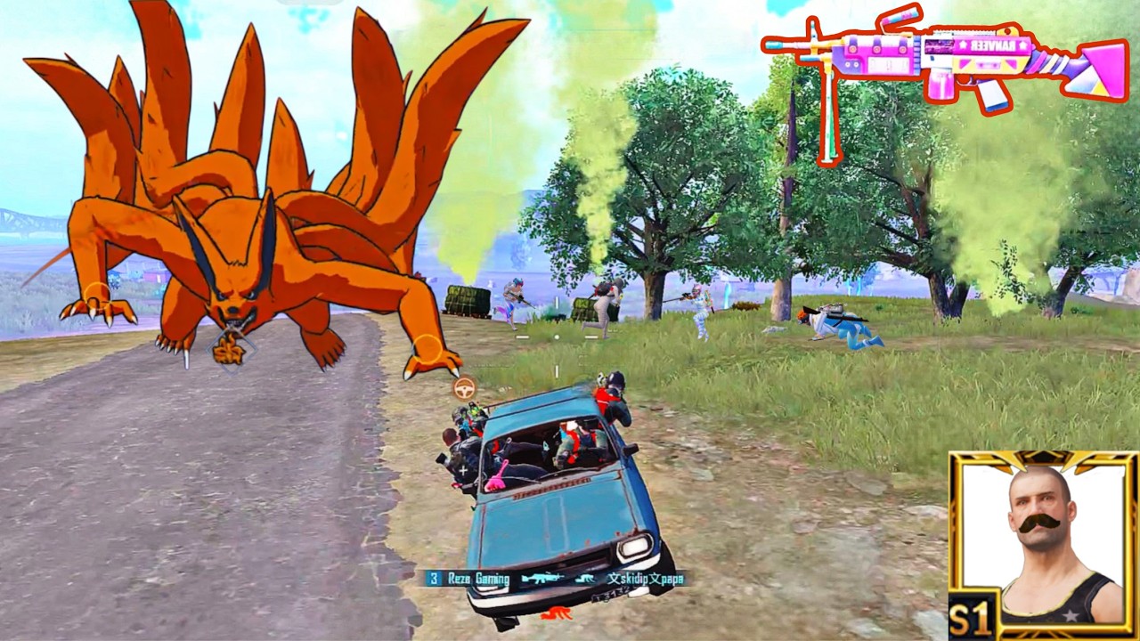 Ultra Camper Squad One HP ๐๐ | PUBG Mobile Funny & WTF Moments background
