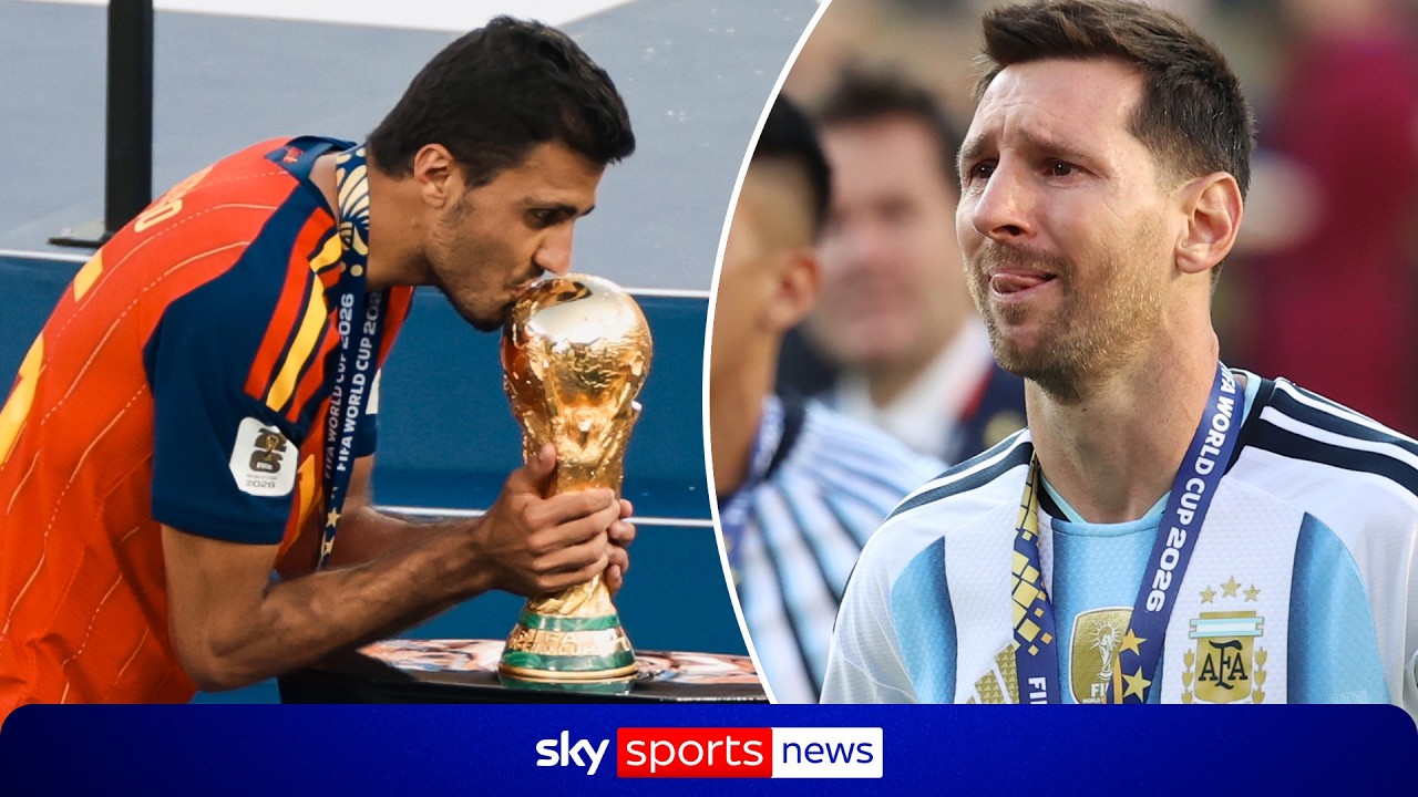 Reaction as Spain defeat Argentina to win 2026 FIFA World Cup background