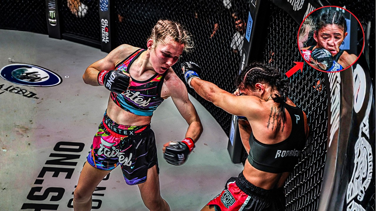 She Made History... Then Got Destroyed By a Teenager - Allycia Hellen Rodrigues vs Smilla Sundell backdrop