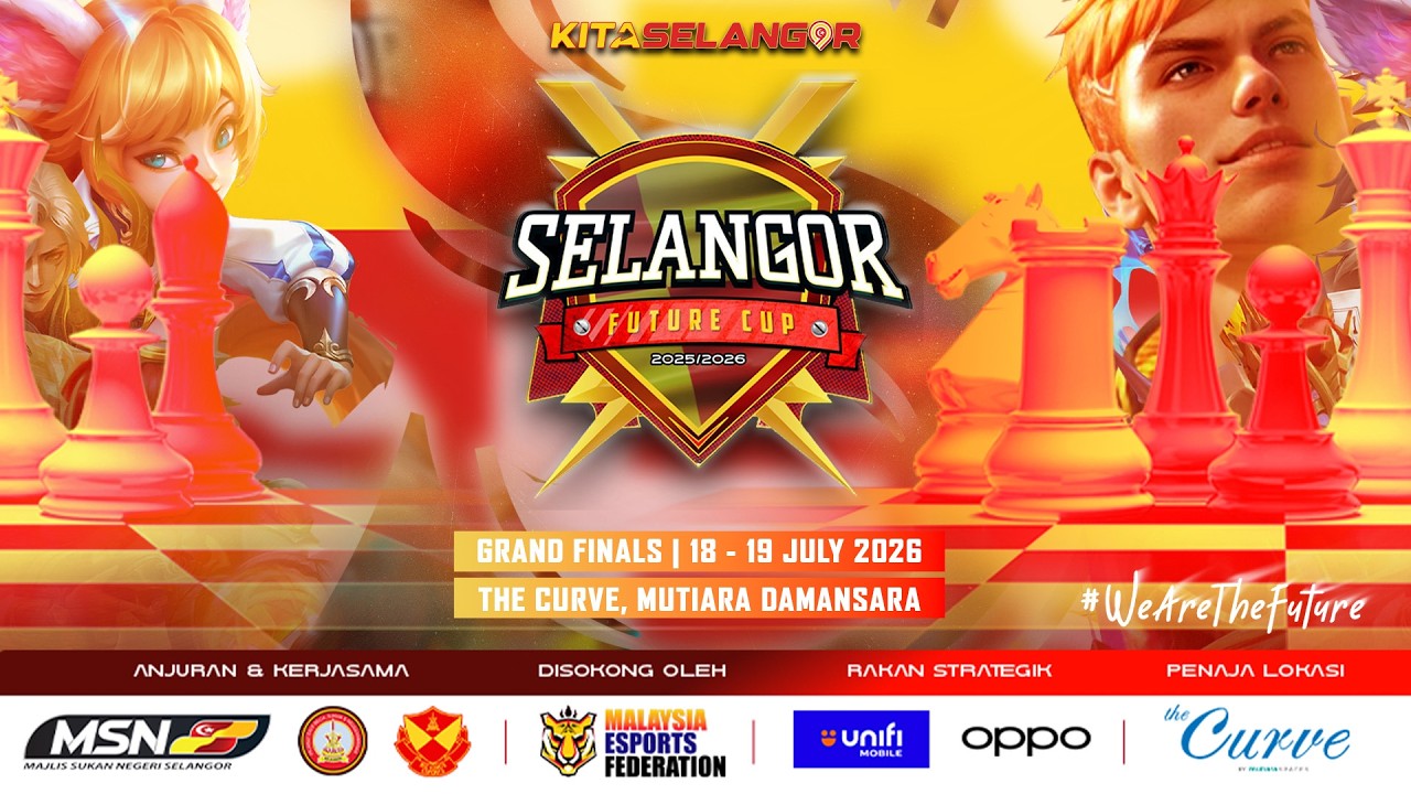 🔥 Selangor Future Cup 2025/2026 PUBG Mobile | Peringkat Akhir🔥 background