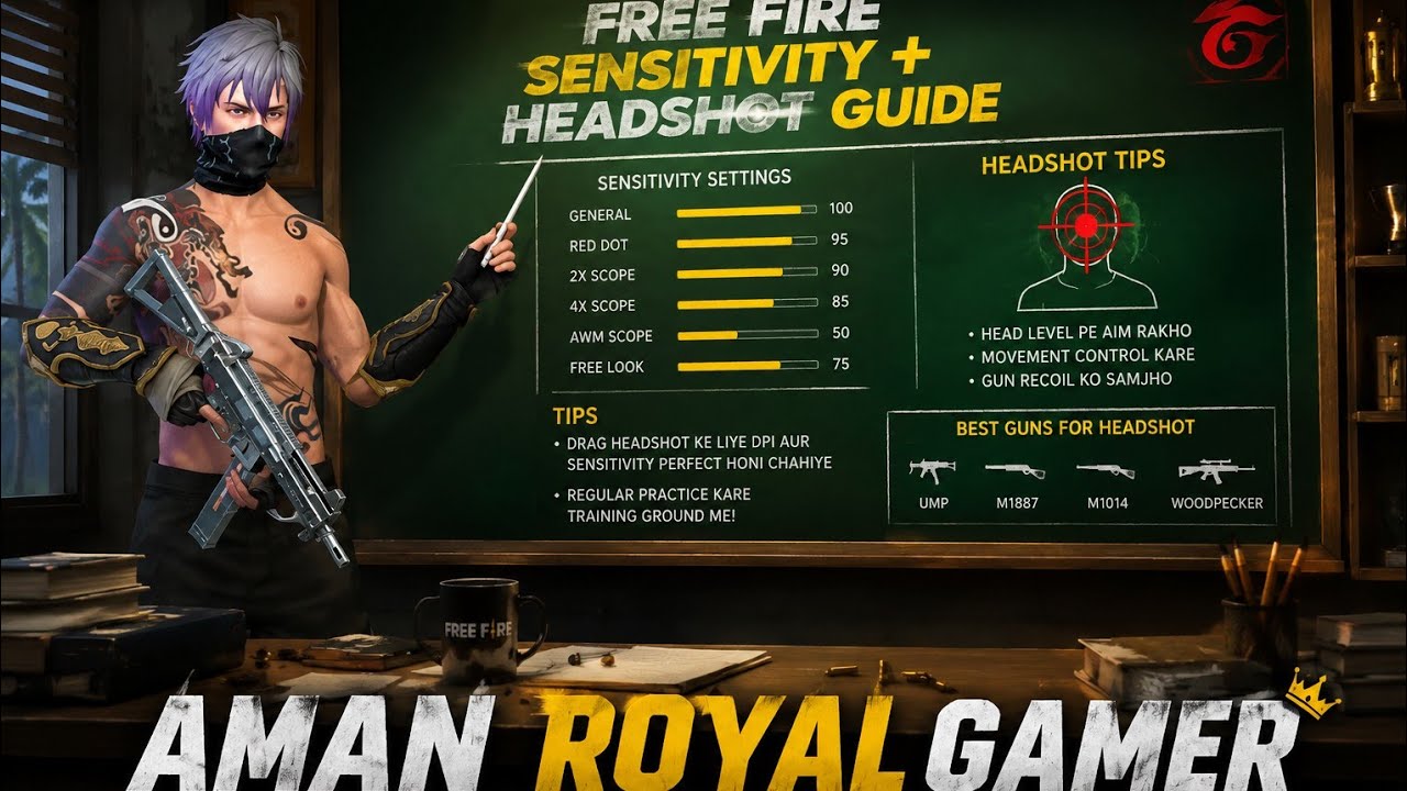 How to Play Free Fire โ
Beginner Guide ๐ฅ background