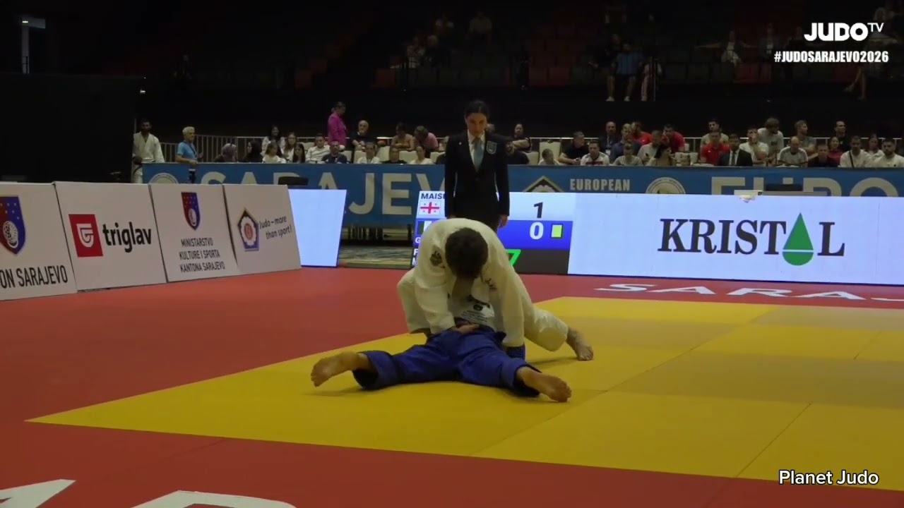 Luka MAISURADZE 🇬🇪 🆚️ Giacomo GAMBA 🇮🇹 | финал/-90кг | Кубок Европы 2026, Сараево 🇧🇦 background