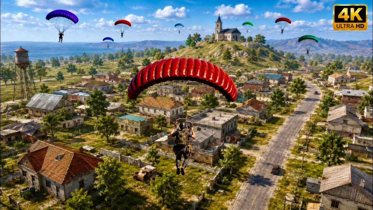 ЁЯФеPUBG PC: Erangel Domination with Solo Sniper(K9) Gameplay | 4K Ultra Graphics (NO COMMENTARY) background