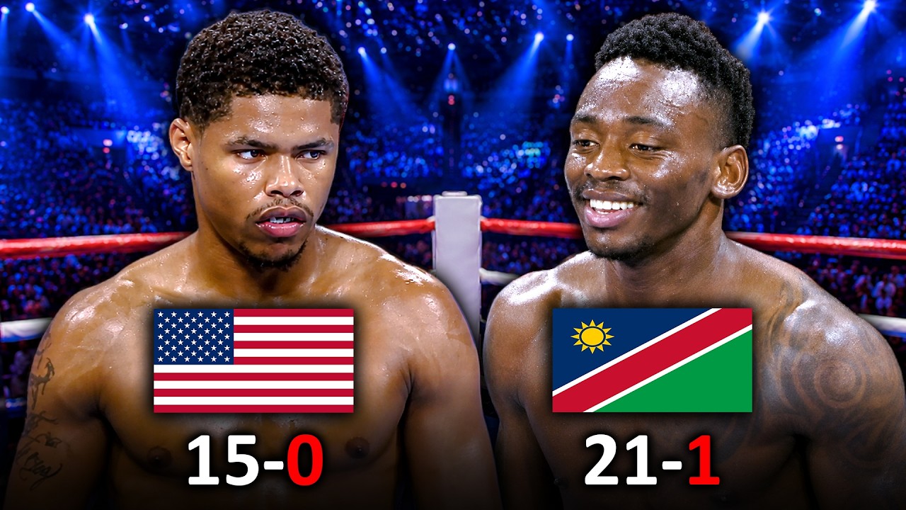 Shakur Stevenson (USA) vs Jeremiah Nakathila (Namibia) | Full Fight Highlights background
