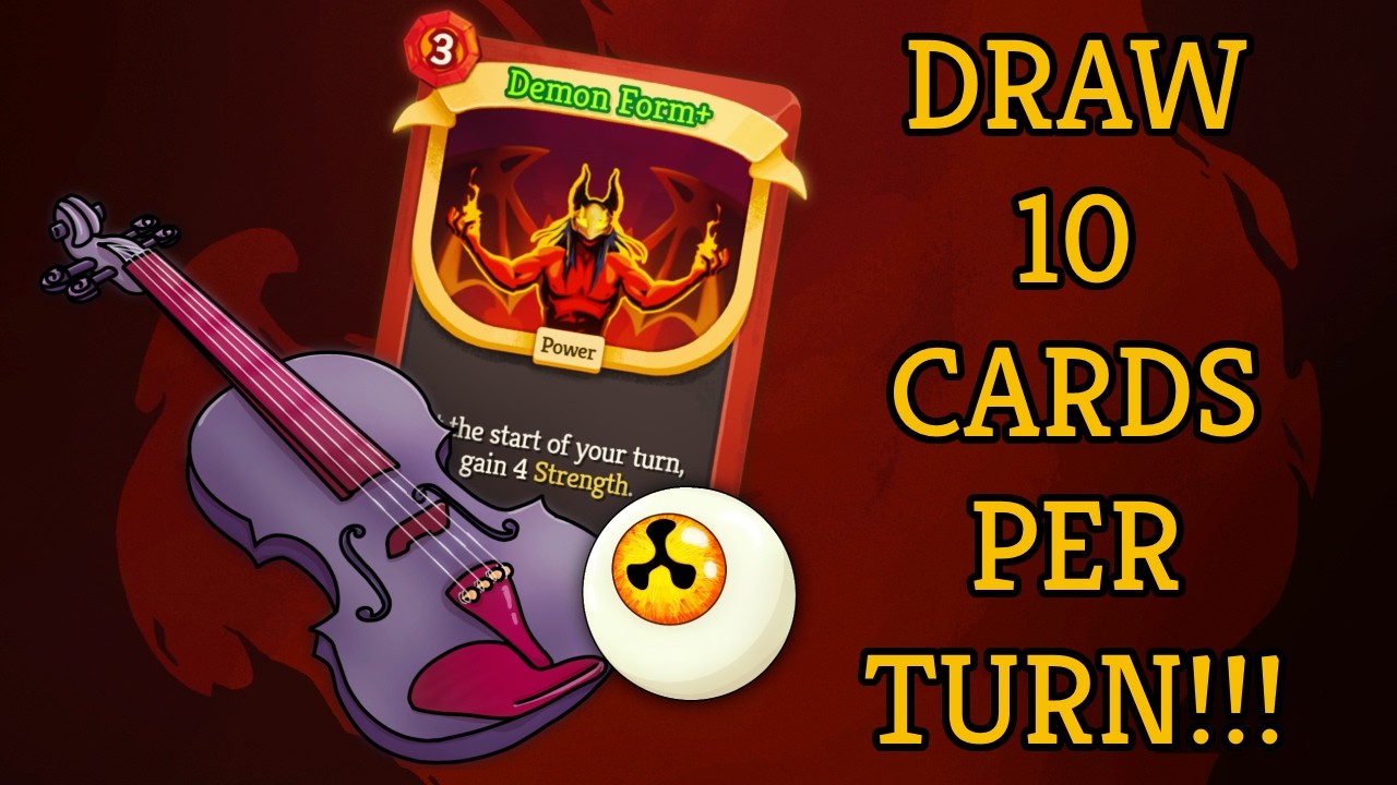 The New Fiddle and Demon Form Are Kind of Ridiculous... | A10 Ironclad Run - Slay the Spire 2 background