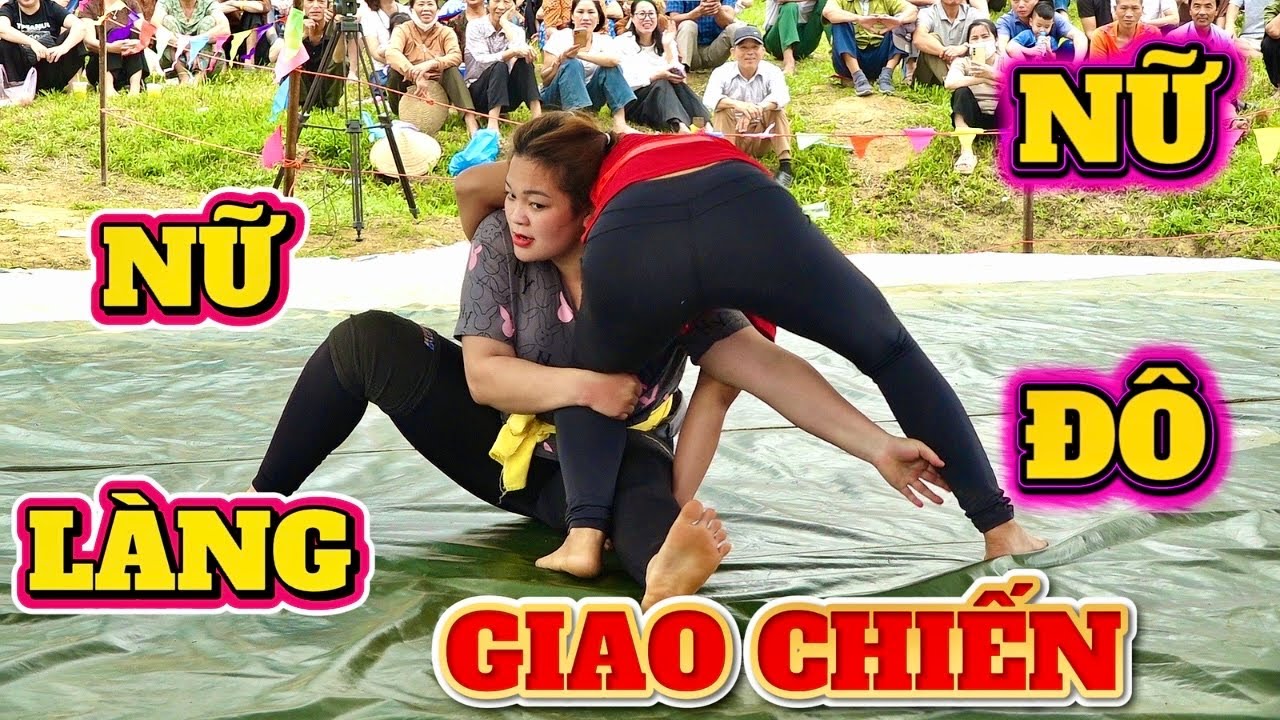 DẤU VẬT NỮ- GIẢI NHÌ LÀNG ĐỒNG ĐẠO năm 2026,Đấu Vật Traditional Vietnamese women's Wrestling, background