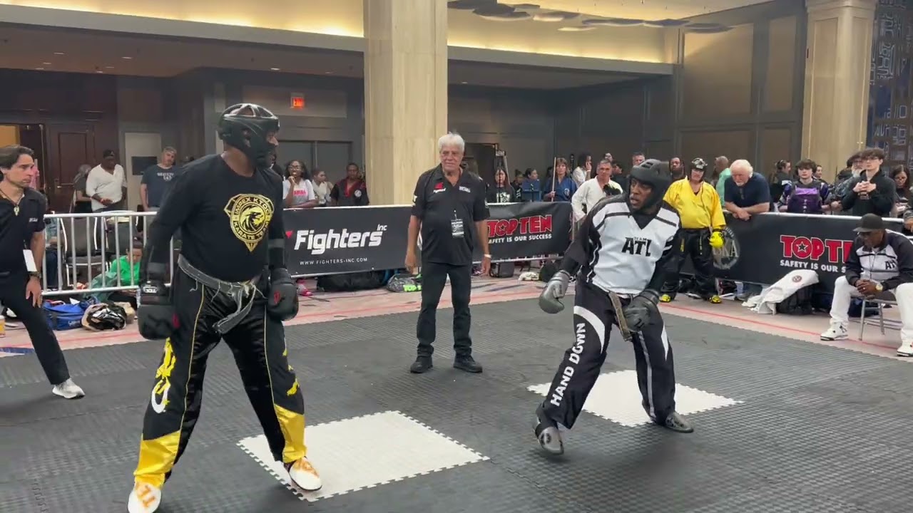 Akin Williams vs Willie Marshall Senior Mens Sparring - Battle of Atlanta 2026 background