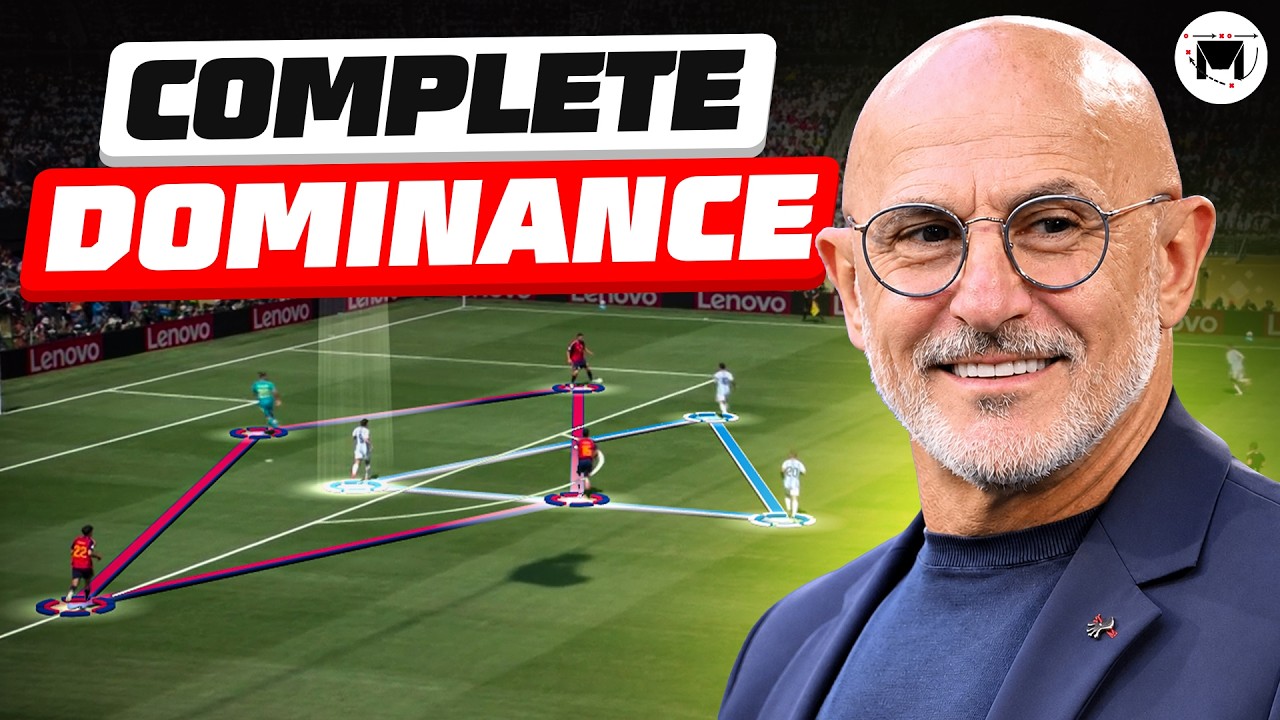 How Spain's Tactics Won The World Cup background