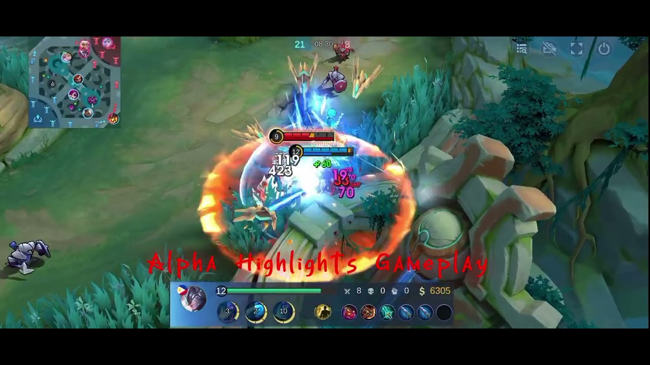Alpha Highlights Gameplay #1 - Mobile Legends BangBang background