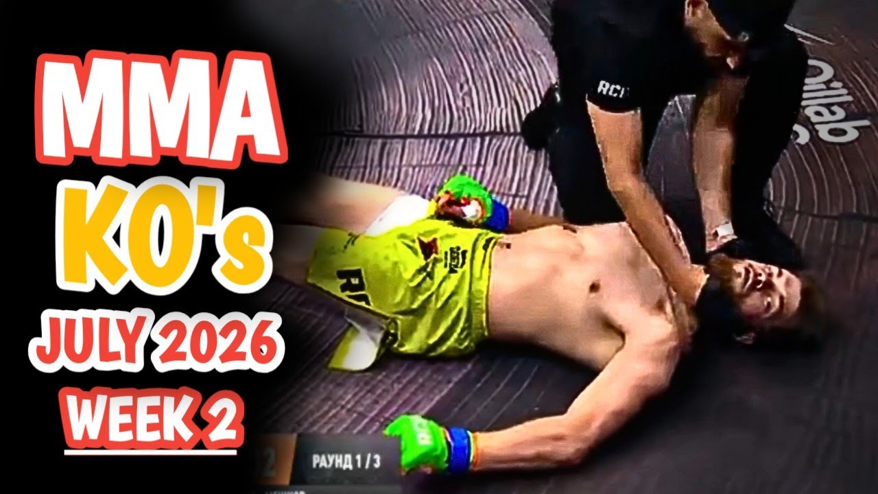 Insane MMA Knockouts, July 2026 | Week 2 background