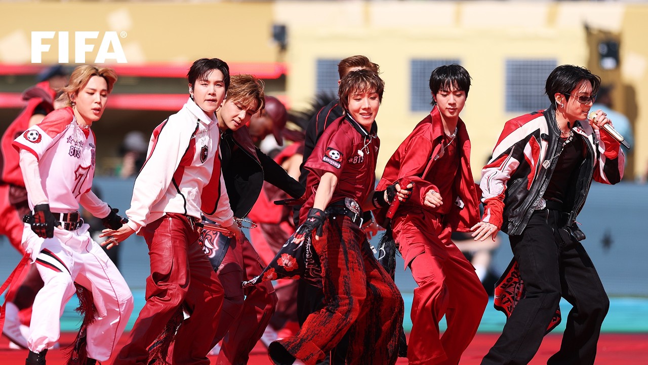 BTS | FIFA World Cup 2026™ Final Halftime Show | Full Performance background